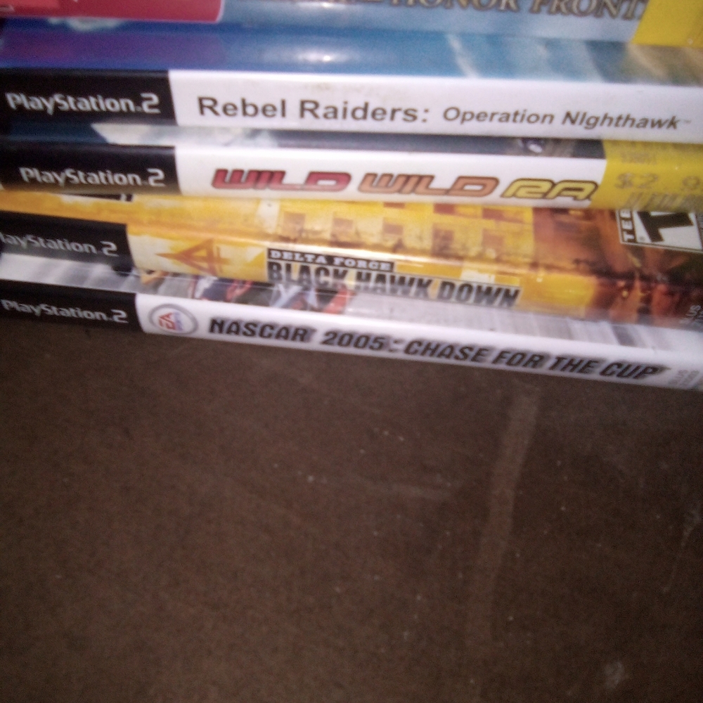 6 ps2 games